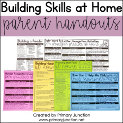 Building A Reader At Home – Parent Handout | Primary Junction