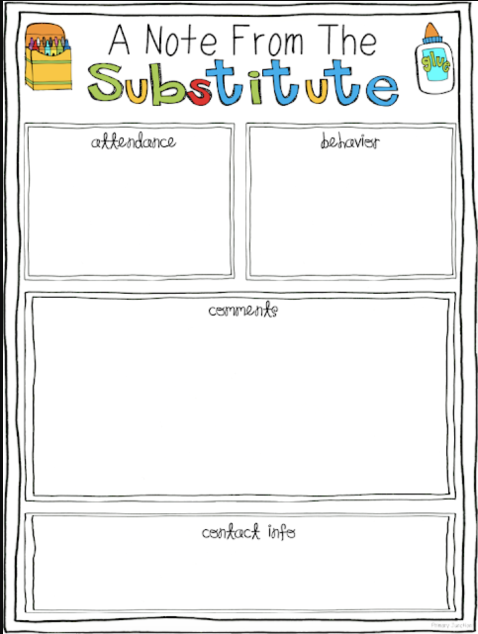 substitute-teacher-feedback-form-primary-junction