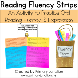 Fluency Strips Reading Fluency Practice with Expression Games Activities Oral