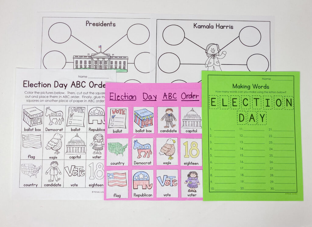 Election Day 2024 Classroom Activities for Kids