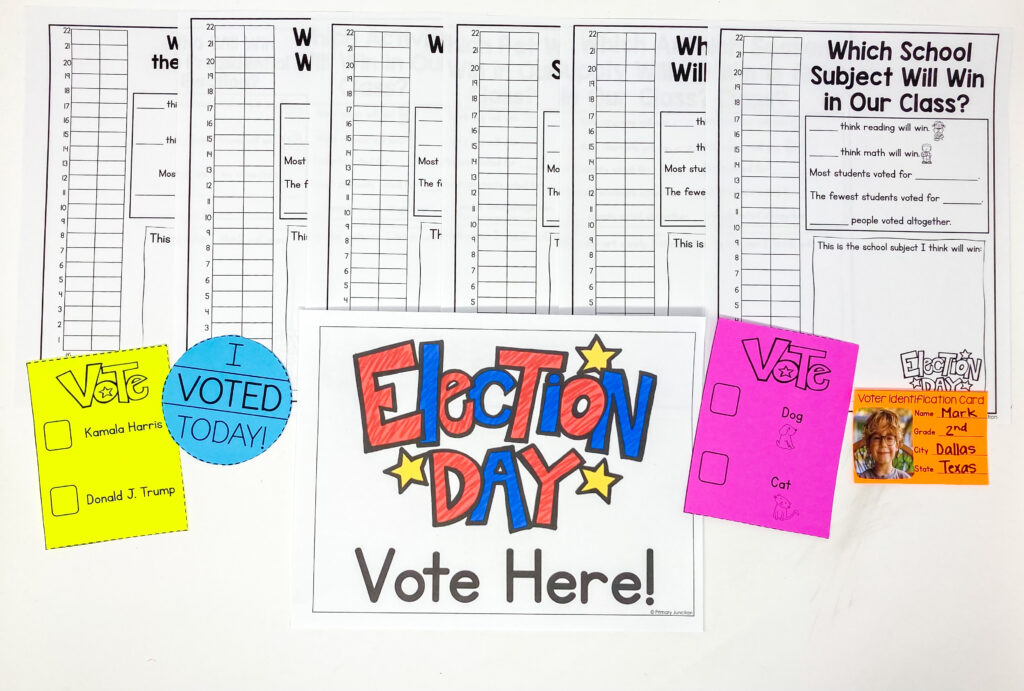 Election Day 2024 Classroom Activities for Kids