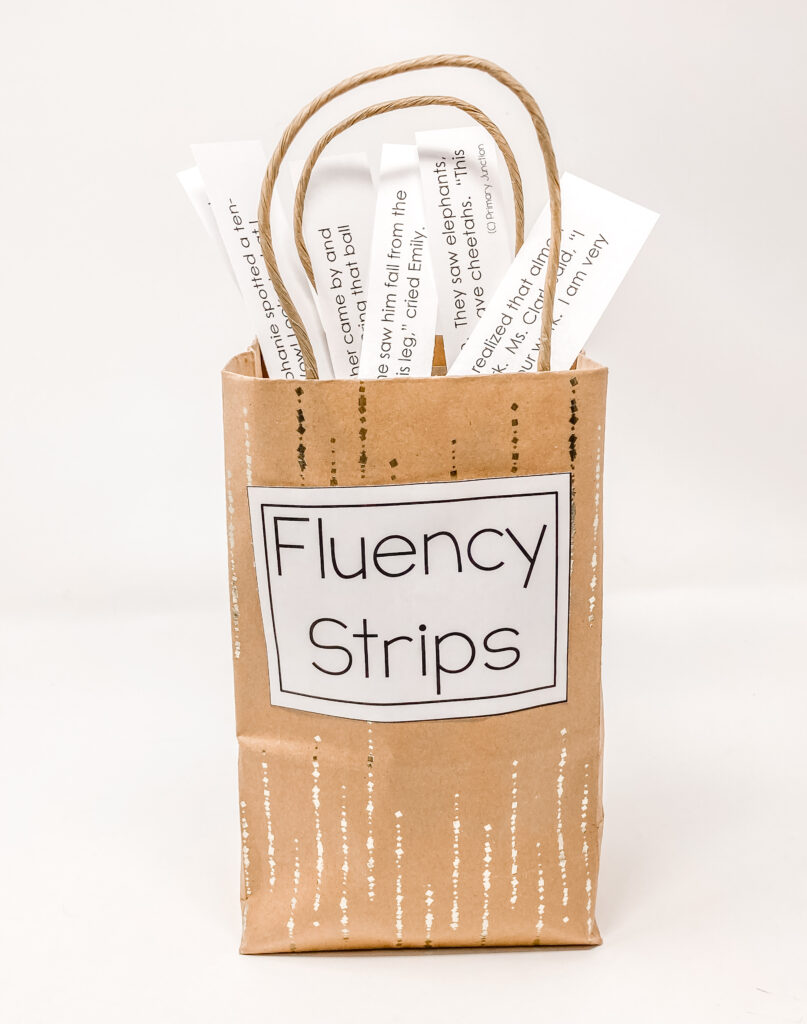 Reading Fluency Practice Strips - An activity that will help students practice reading fluency and reading with expression skills.  Digital and Print versions are included.