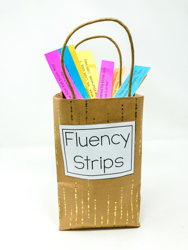 Reading Fluency Practice Strips - An activity that will help students practice reading fluency and reading with expression skills.  Digital and Print versions are included.