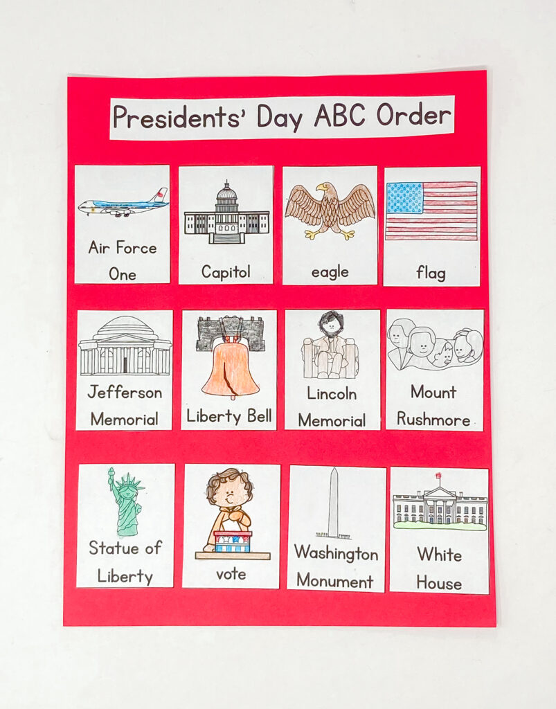 Presidents Day Unit George Washington Abraham Lincoln US Presidents February