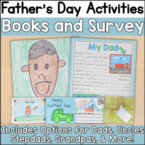 Father's Day Grandparents Day Book Craft Survey